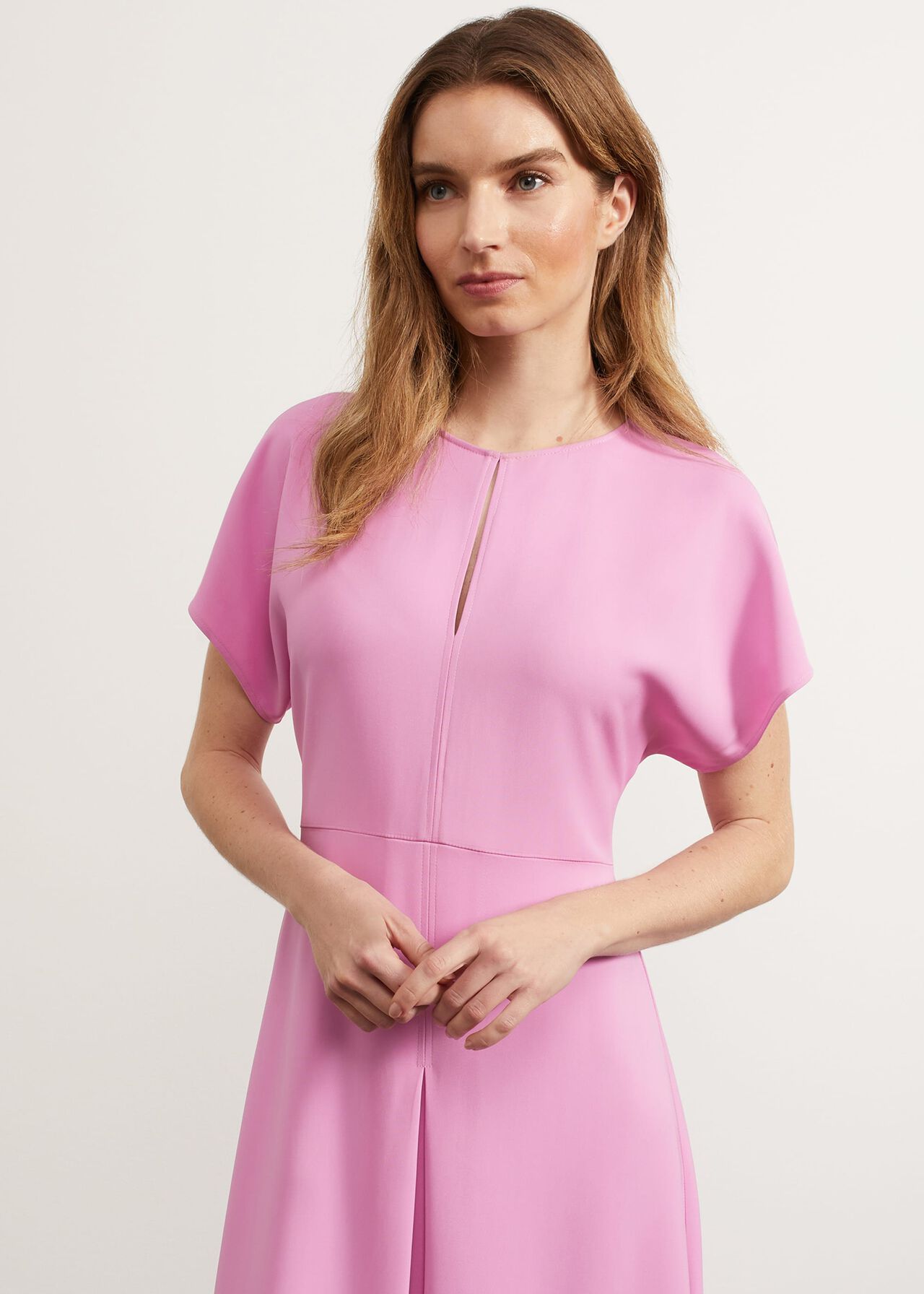 Spencer Dress, Carnation Pink, hi-res