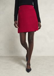 Rosa Skirt With Wool, Rowan Red, hi-res