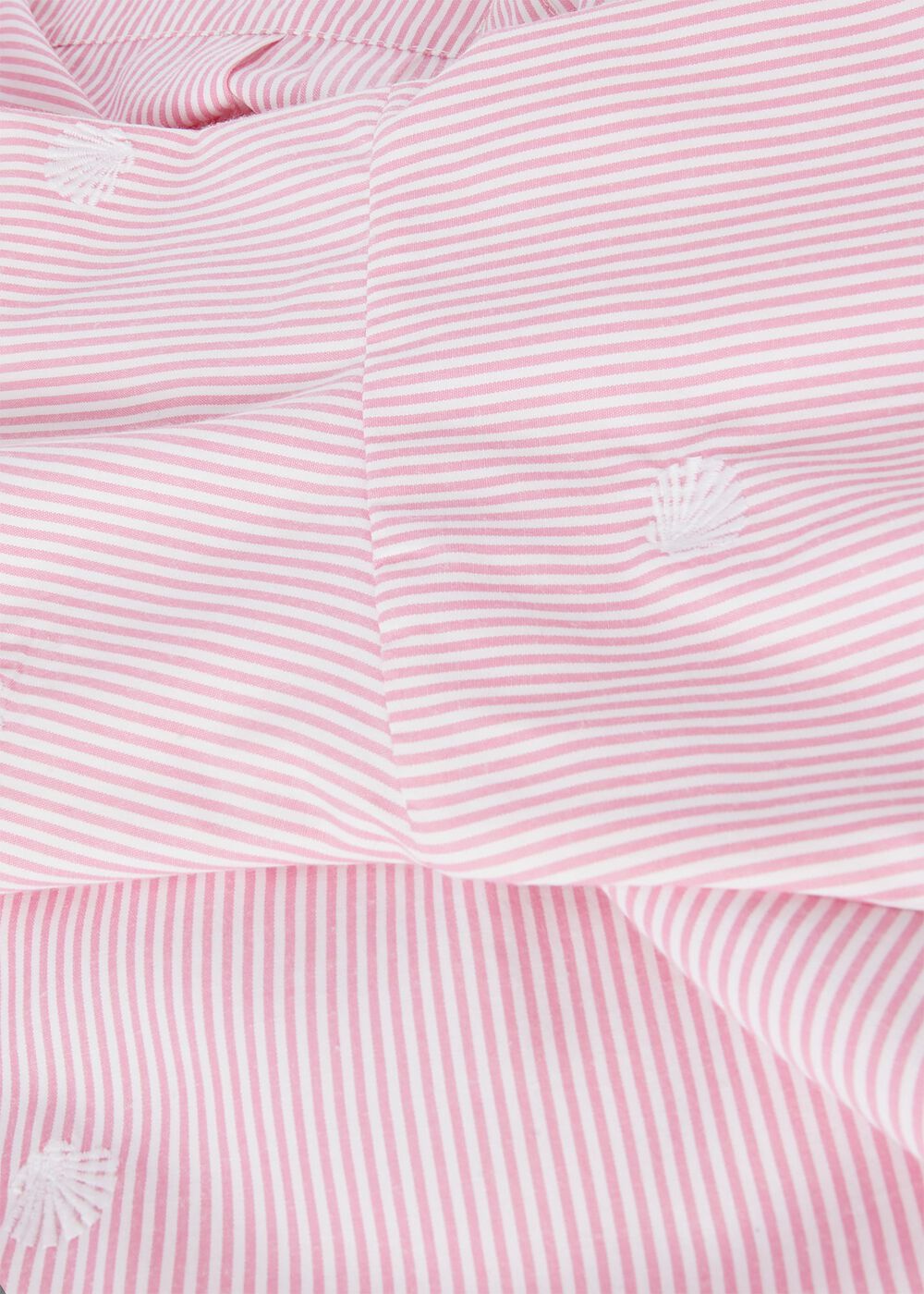Acacia Embroidered Top , Pink White, hi-res