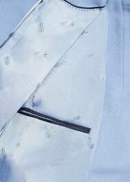 Cavendish Wool Coat, Pale Blue, hi-res