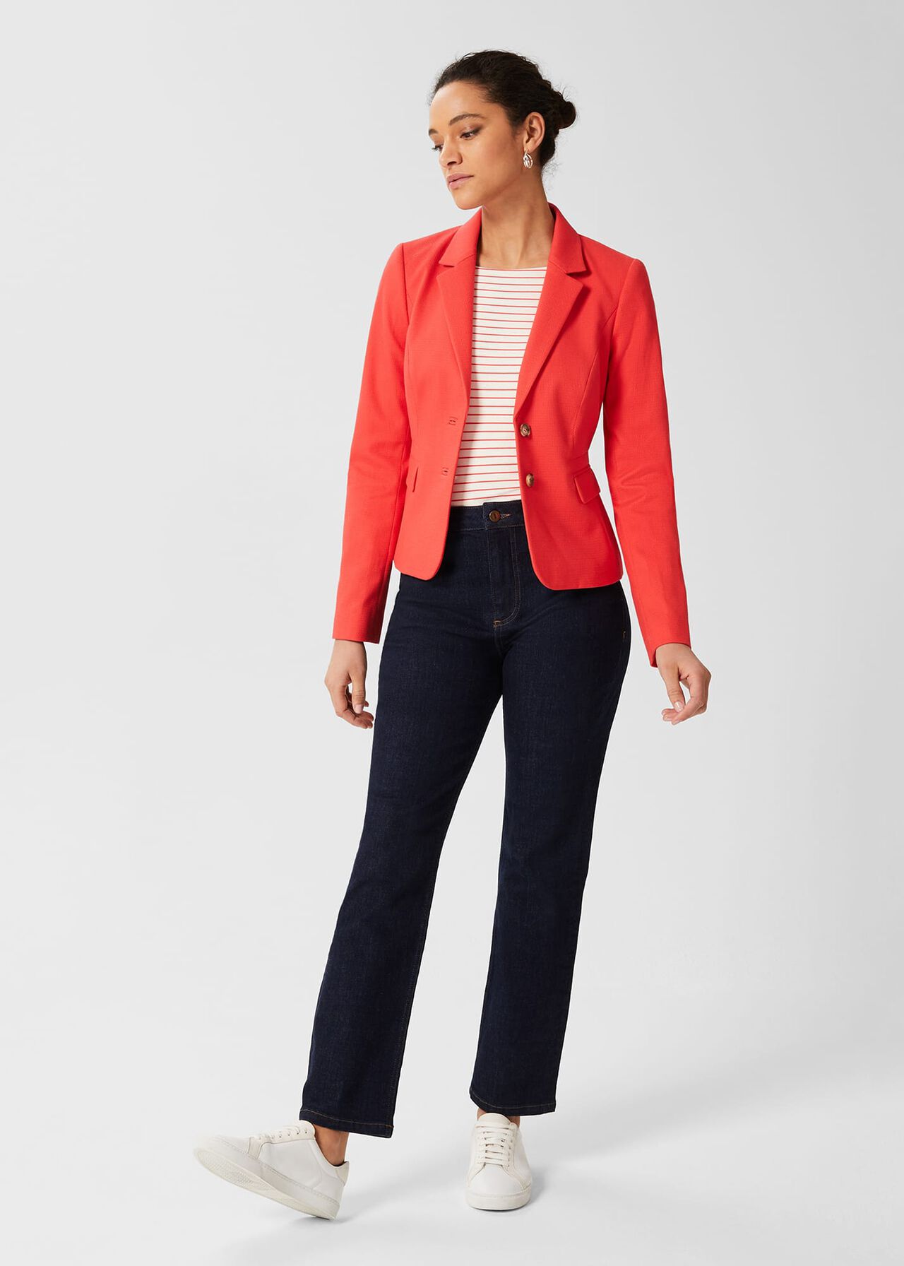 Hackness Jacket, Deep Coral, hi-res