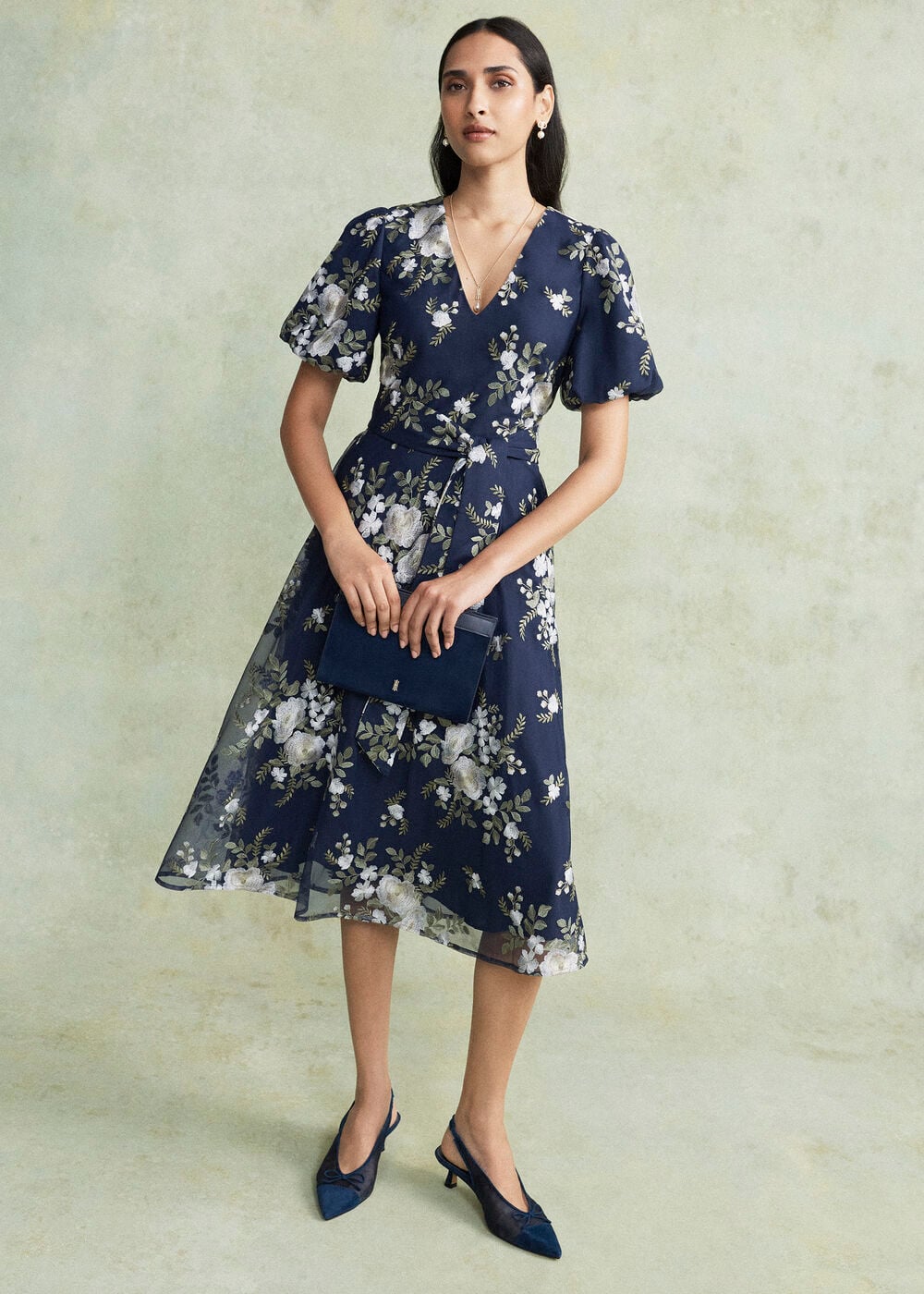 Ira Embroidered Dress