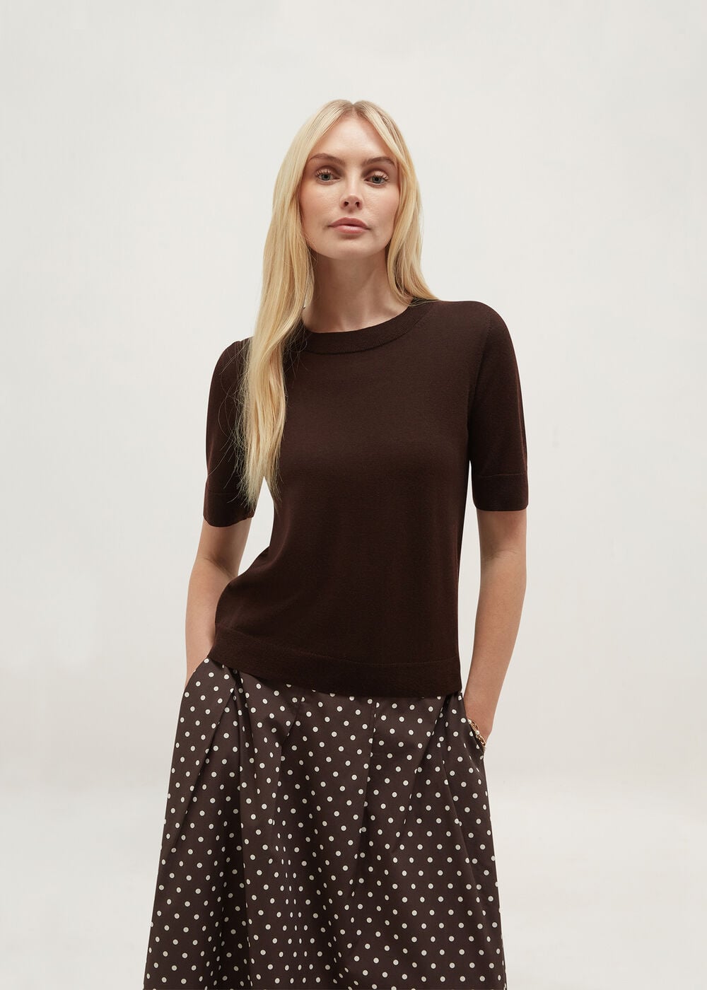 Winnie Knitted Merino T-Shirt