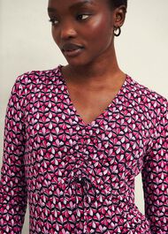 Simmy Printed Top, Zinnia Multi, hi-res