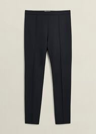 Lexi Slim Travel Pants, Black, hi-res