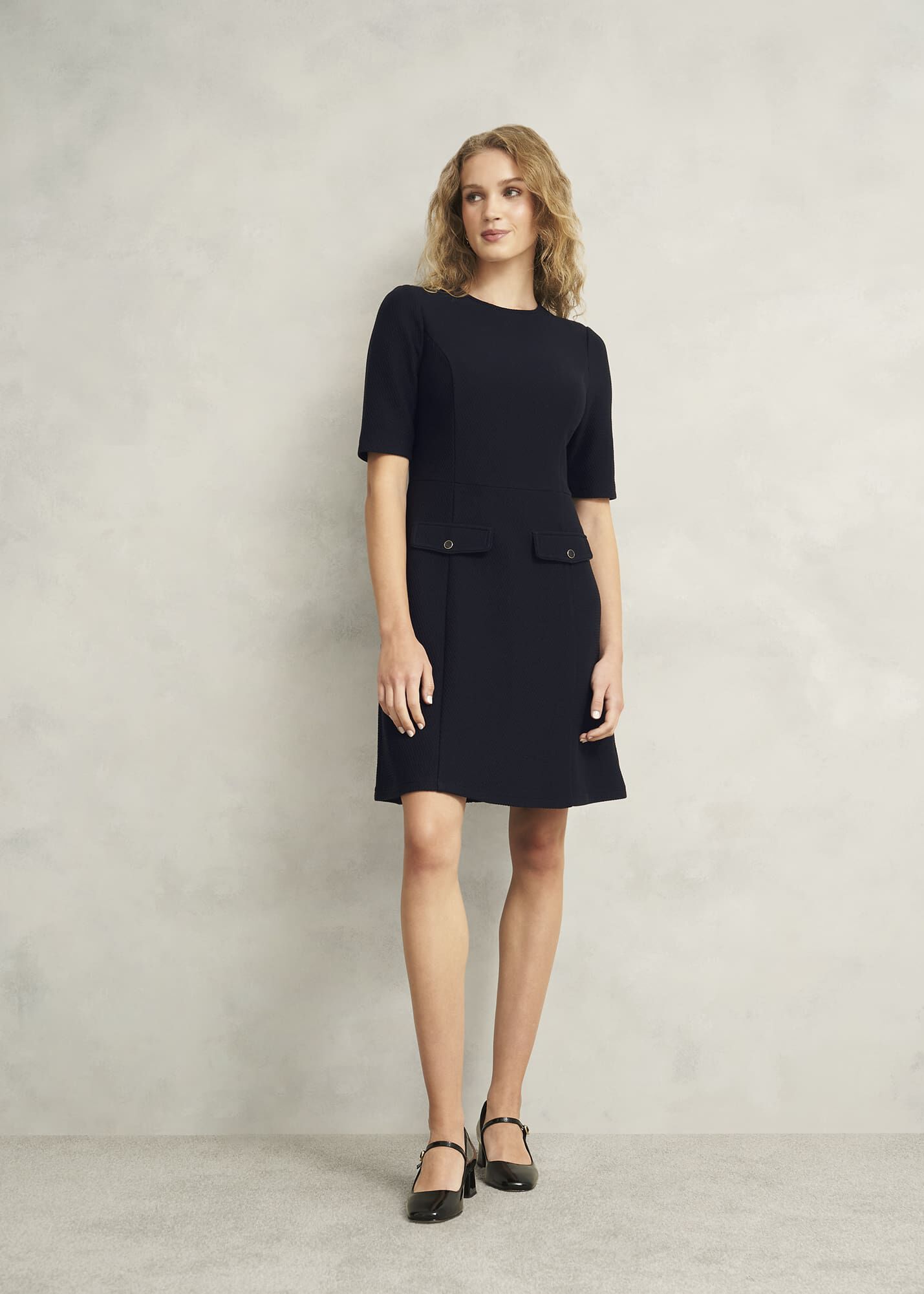 Adelaide Ponte Dress | Hobbs UK |