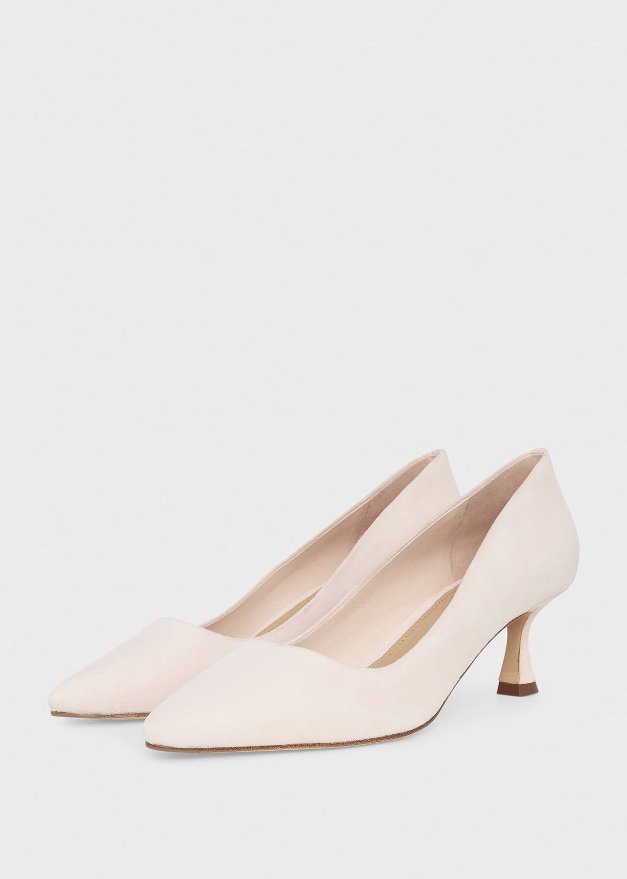 Esther Court Shoes, Pale Pink, hi-res