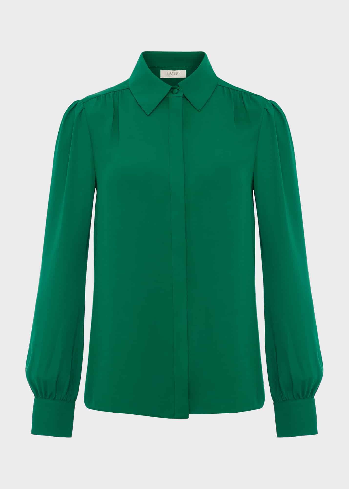 ホブズ HOBBS CAITLYN SHIRT （NORDIC BLUE） Caitlyn Shirt | Hobbs UK |