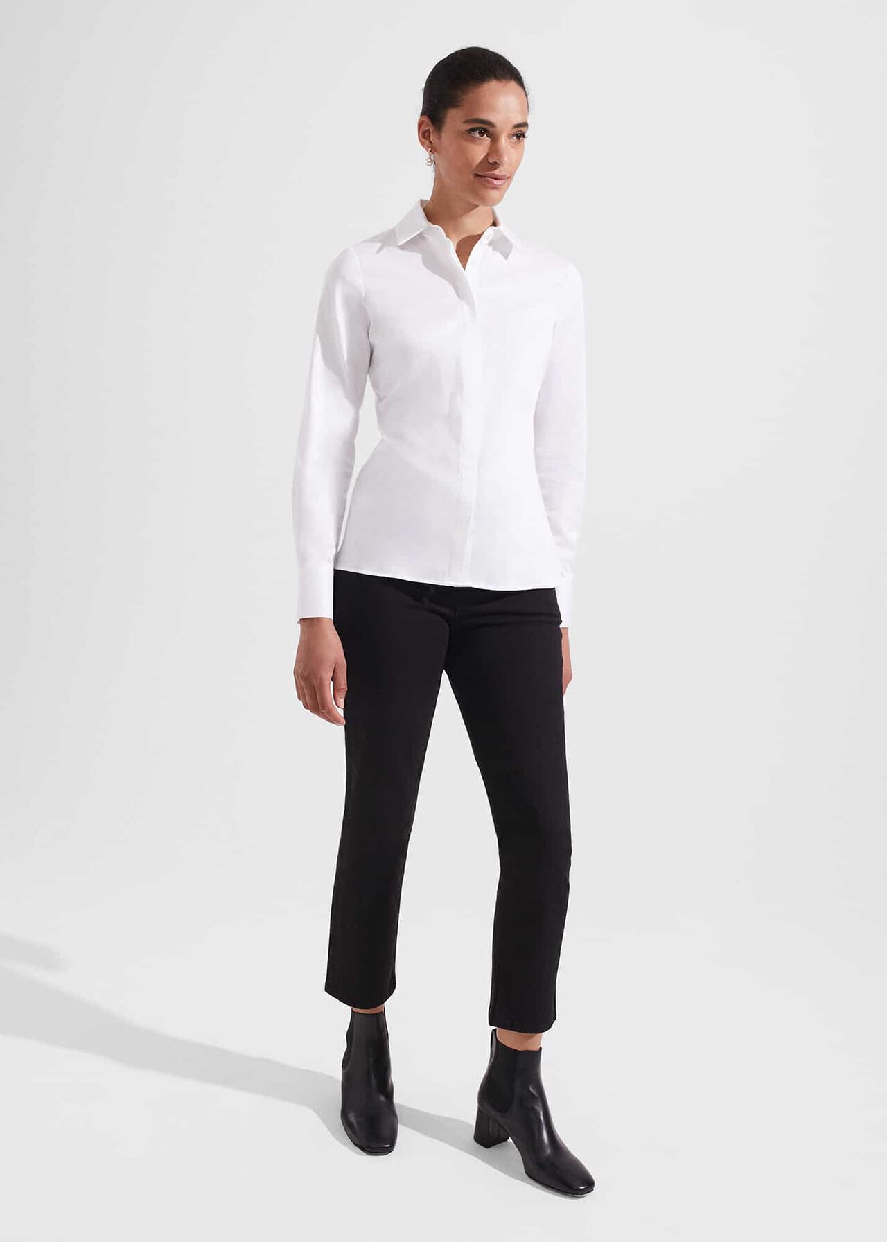 Iva Crop Jeans, Black, hi-res