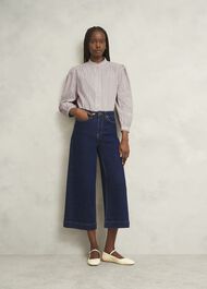 Brinley Crop Jeans, Indigo, hi-res