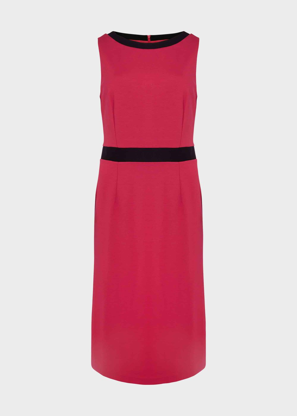 Marlene Jersey Shift Dress, Raspberry, hi-res