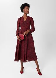 Lundy Wristlet, Rich Burgundy, hi-res