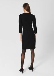 Noa Knitted Dress, Black, hi-res