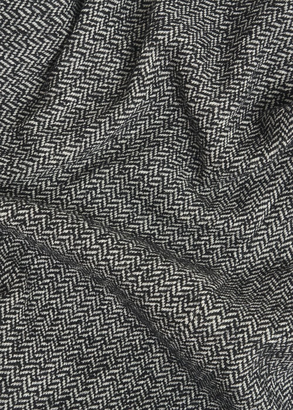 Marlyn Wool Jersey Dress, Black White, hi-res