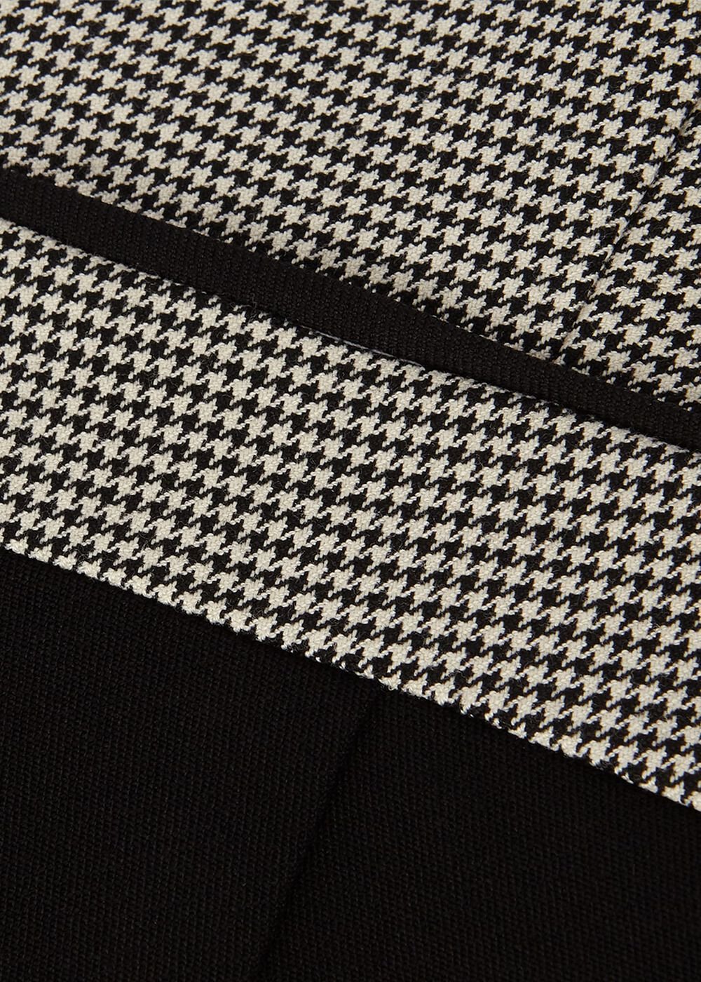 Sienna Houndstooth Shift Dress, Black Ivory, hi-res