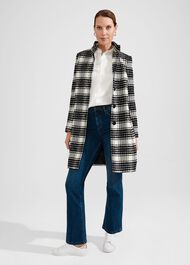 Dani Coat, Black Ivory, hi-res