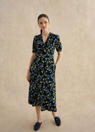 Sidonie Dress, Navy Multi, hi-res