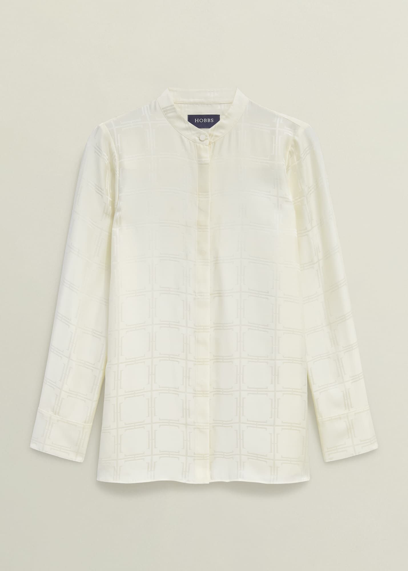 Ivory Essie Long Sleeve Blouse | Hobbs UK |