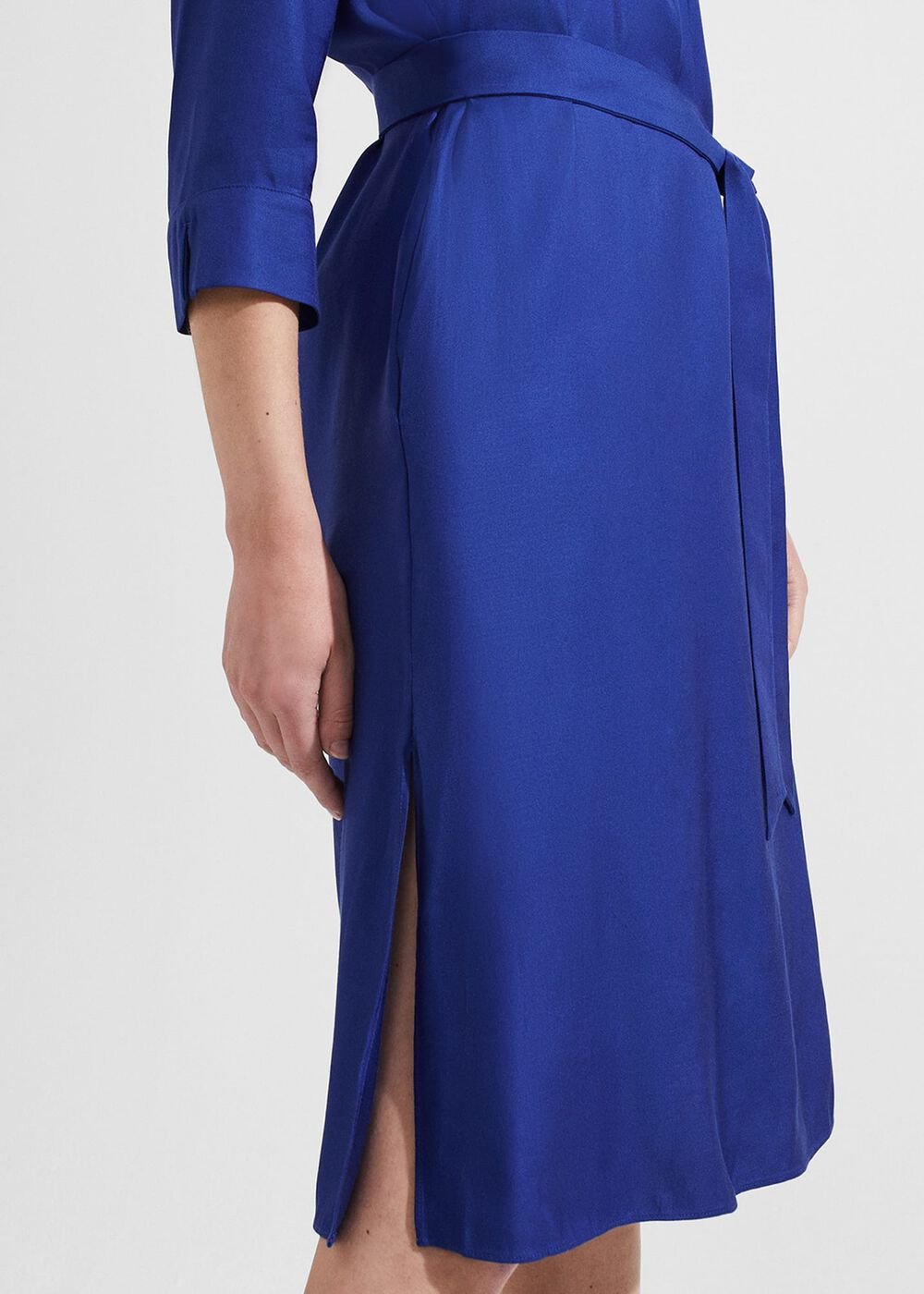 Sara Shirt Dress, Deep Blue, hi-res