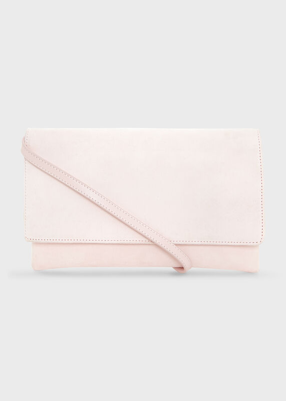 Renata Suede Clutch
