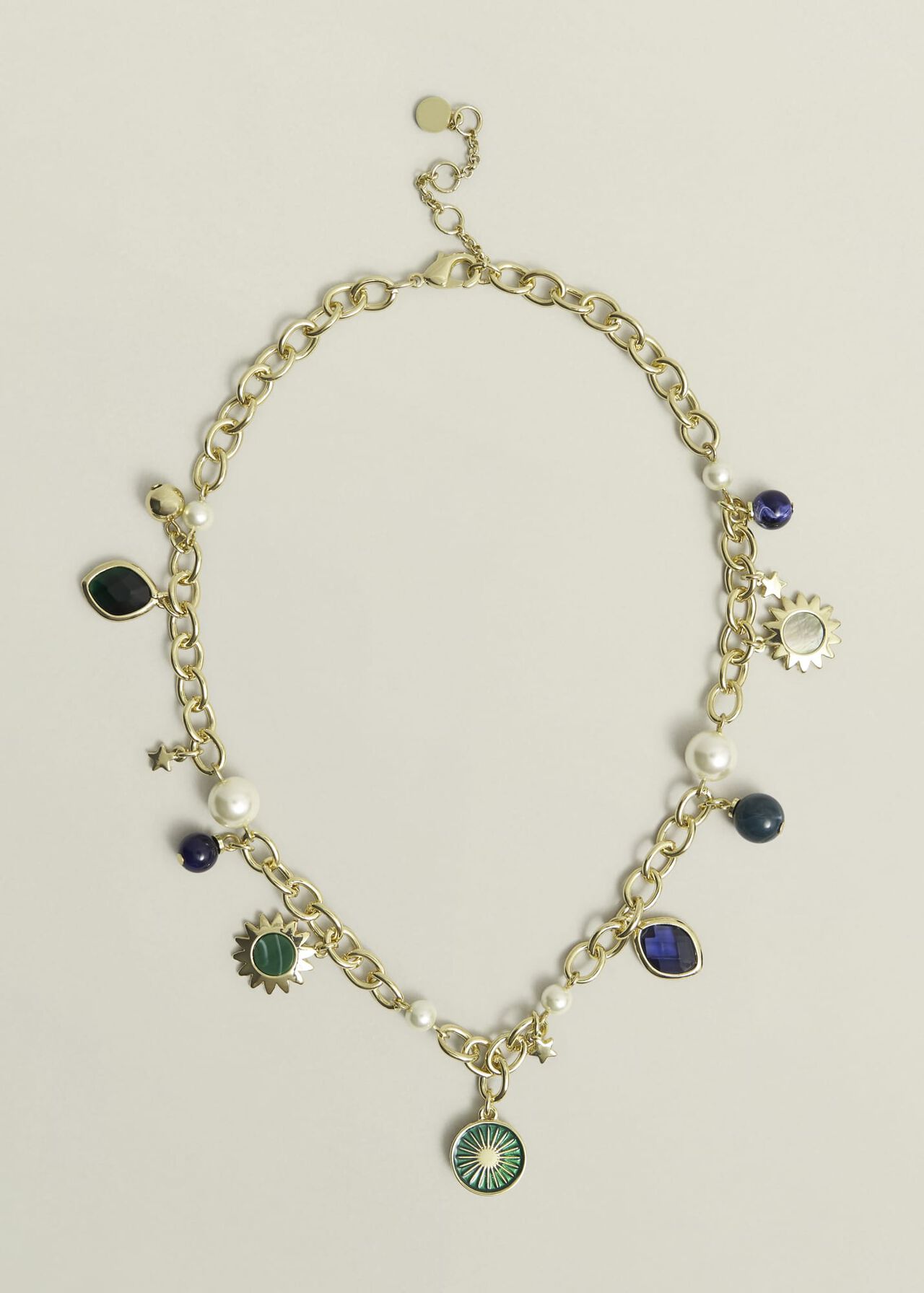 Amaya Necklace, Gold Multi, hi-res