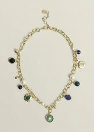 Amaya Necklace, Gold Multi, hi-res