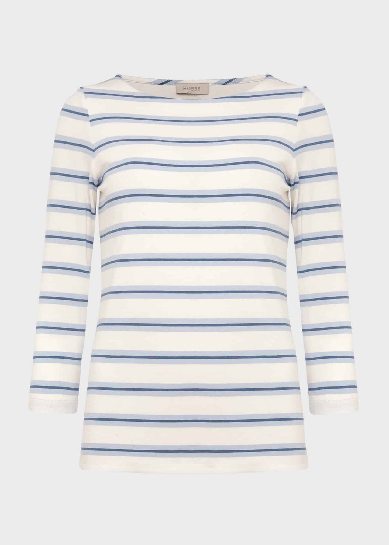 Sonya Striped Top, Blue Multi, hi-res
