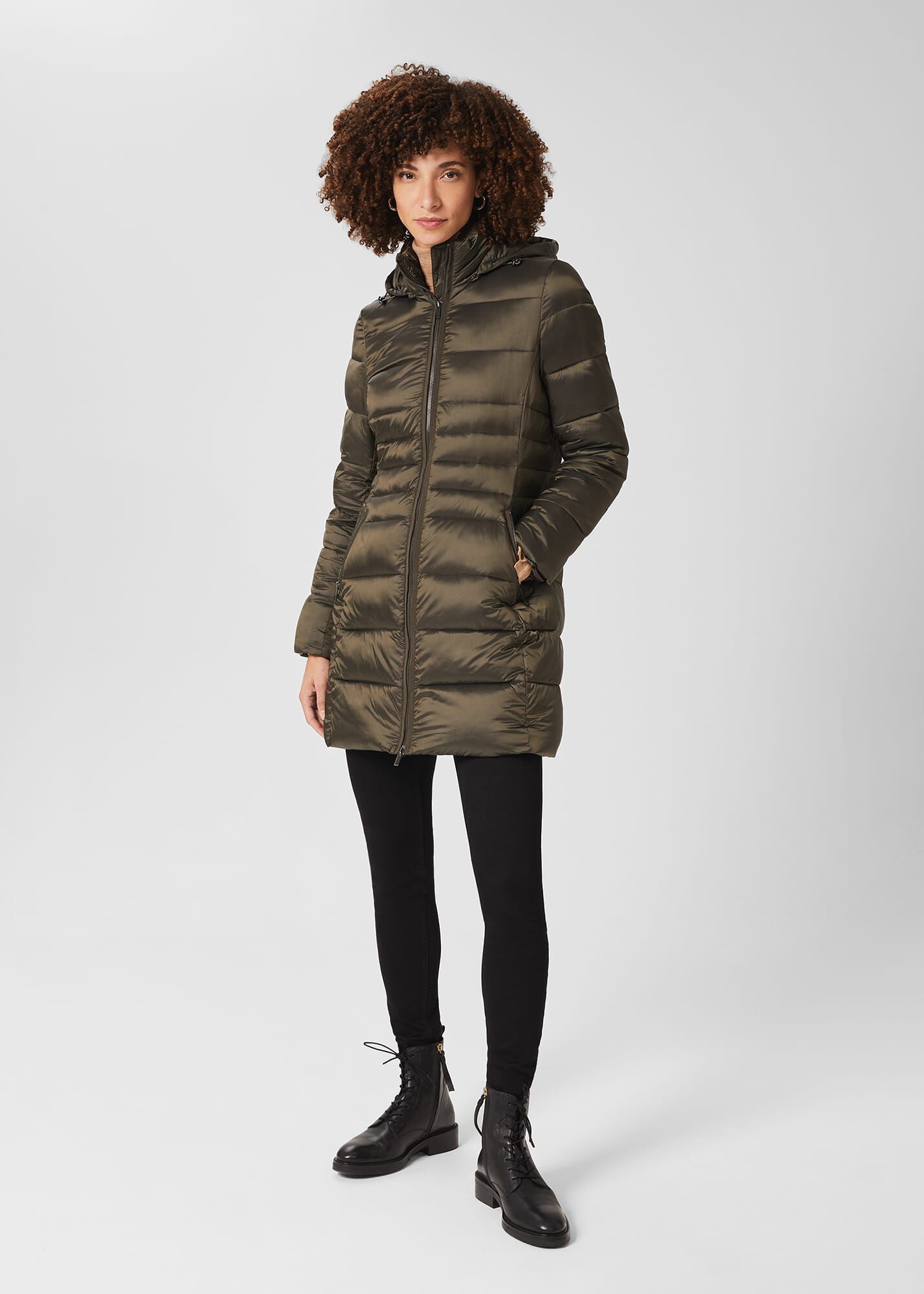 petite long puffer jacket