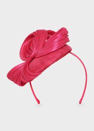 Jade Fascinator, Bright Pink, hi-res