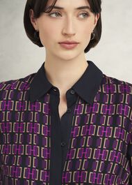 Aubrey Dress, Purple Multi, hi-res
