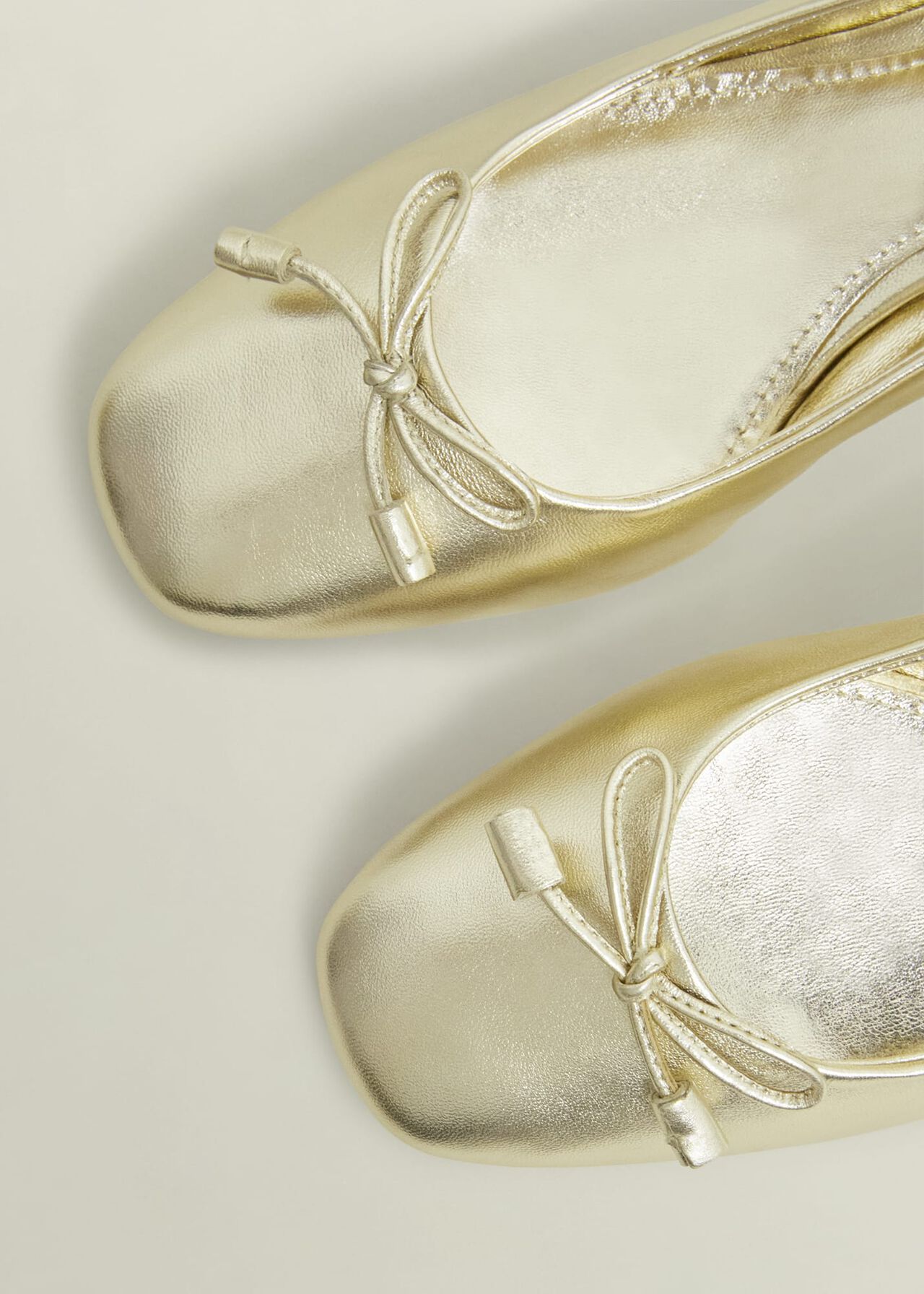 Andie Heeled Ballet Flats, Gold, hi-res