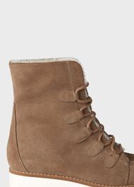 Brooklyn Suede Boots, Stone, hi-res