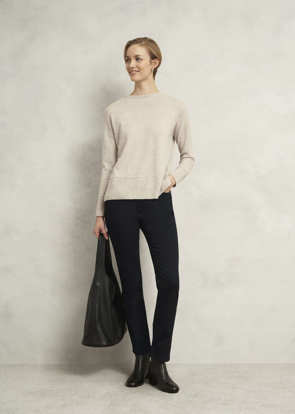 Macy Slim Leg Jeans, Black, hi-res