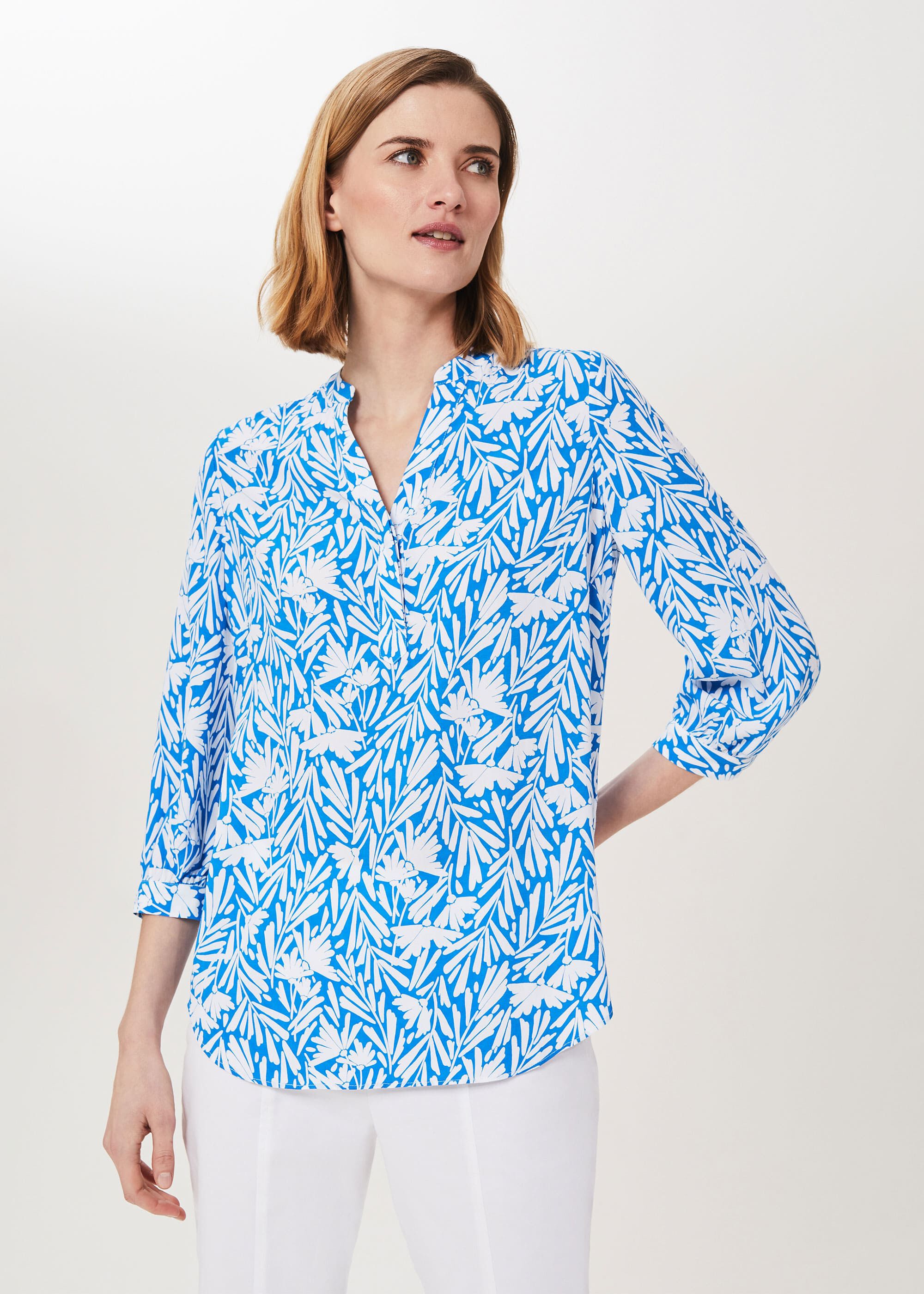 Essie Printed Blouse | Hobbs