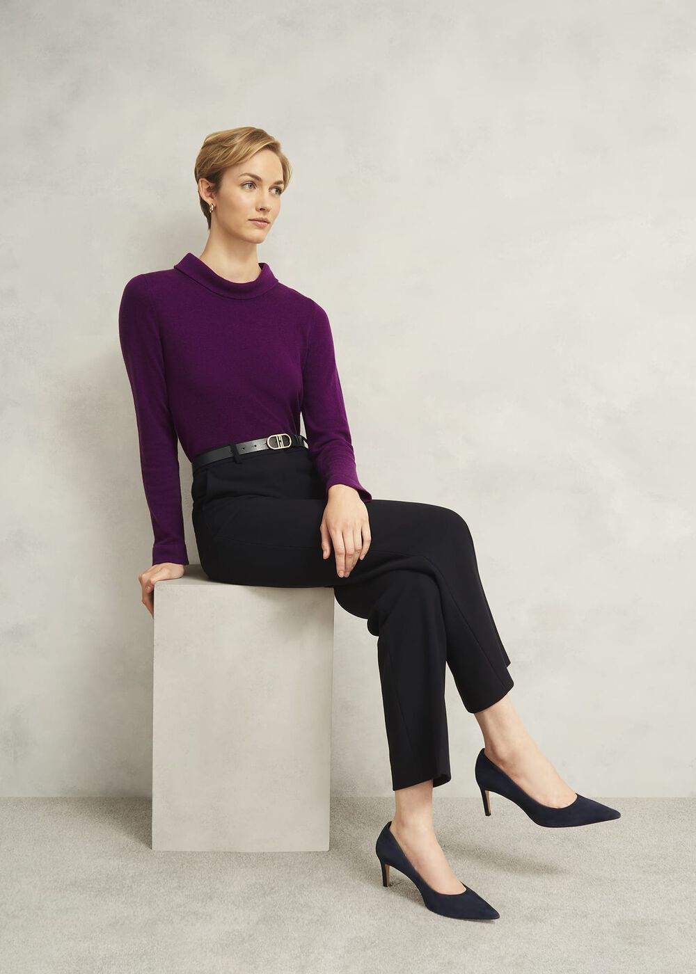 Tali Jumper, Vibrant Purple, hi-res