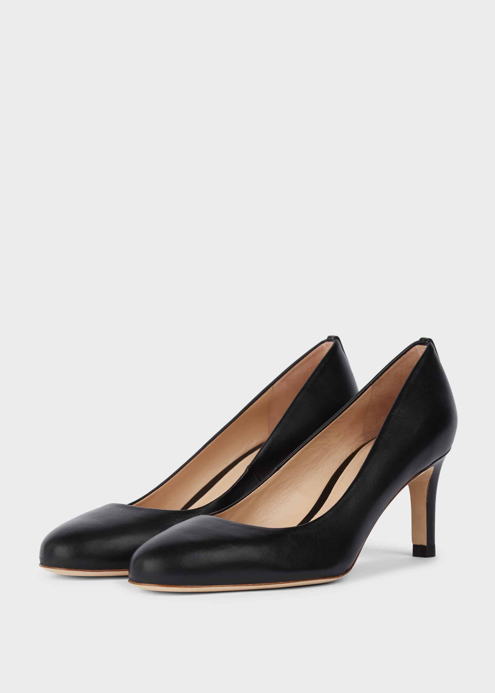 Lizzie Leather Stiletto Court Shoes | Hobbs