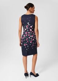 Moira Floral Shift Dress, Navy Multi, hi-res