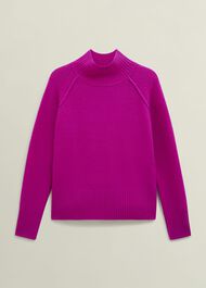 Lorraine Sweater, Magenta Pink, hi-res