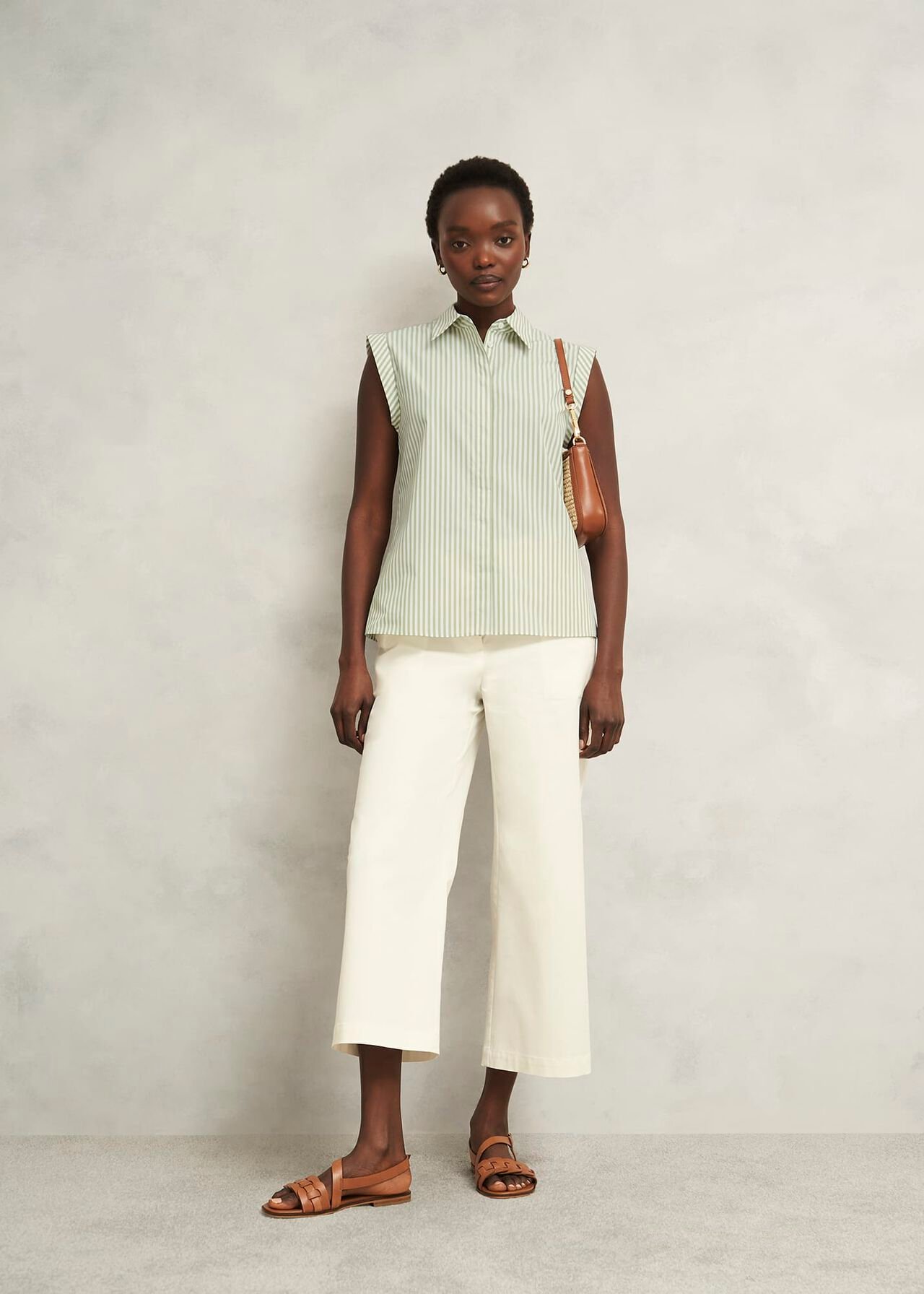 Melanie Shirt, Sage White, hi-res