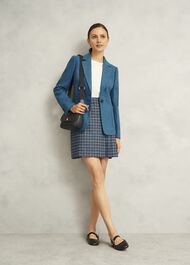 Lilla Wool Jacket, Blue, hi-res