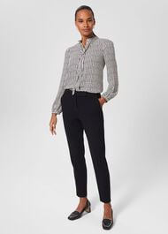 Carolina Block Heel, Navy, hi-res