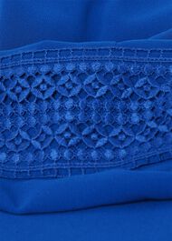 Cressida Fit And Flare Dress, Lapis Blue, hi-res