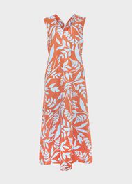 Isobel Linen Dress, Brandysnap Blue, hi-res