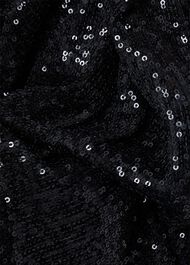 Zariah Sequin Dress, Black, hi-res