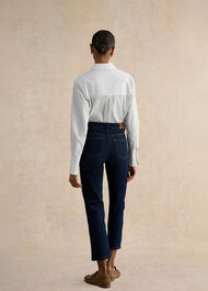 Shea Straight Jeans, Indigo, hi-res