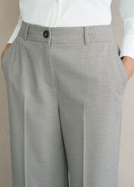 Ellie Wool Blend Wide Trousers, Camel Multi, hi-res