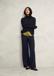 Marina Trousers, Hobbs Navy, hi-res
