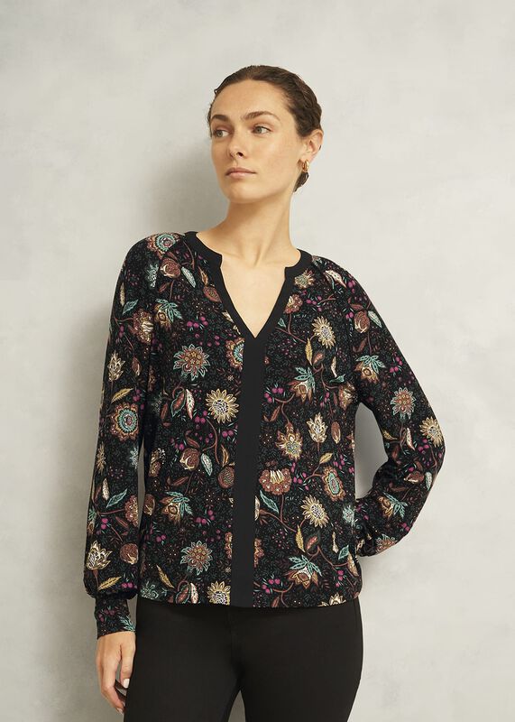 Zelia Printed Top