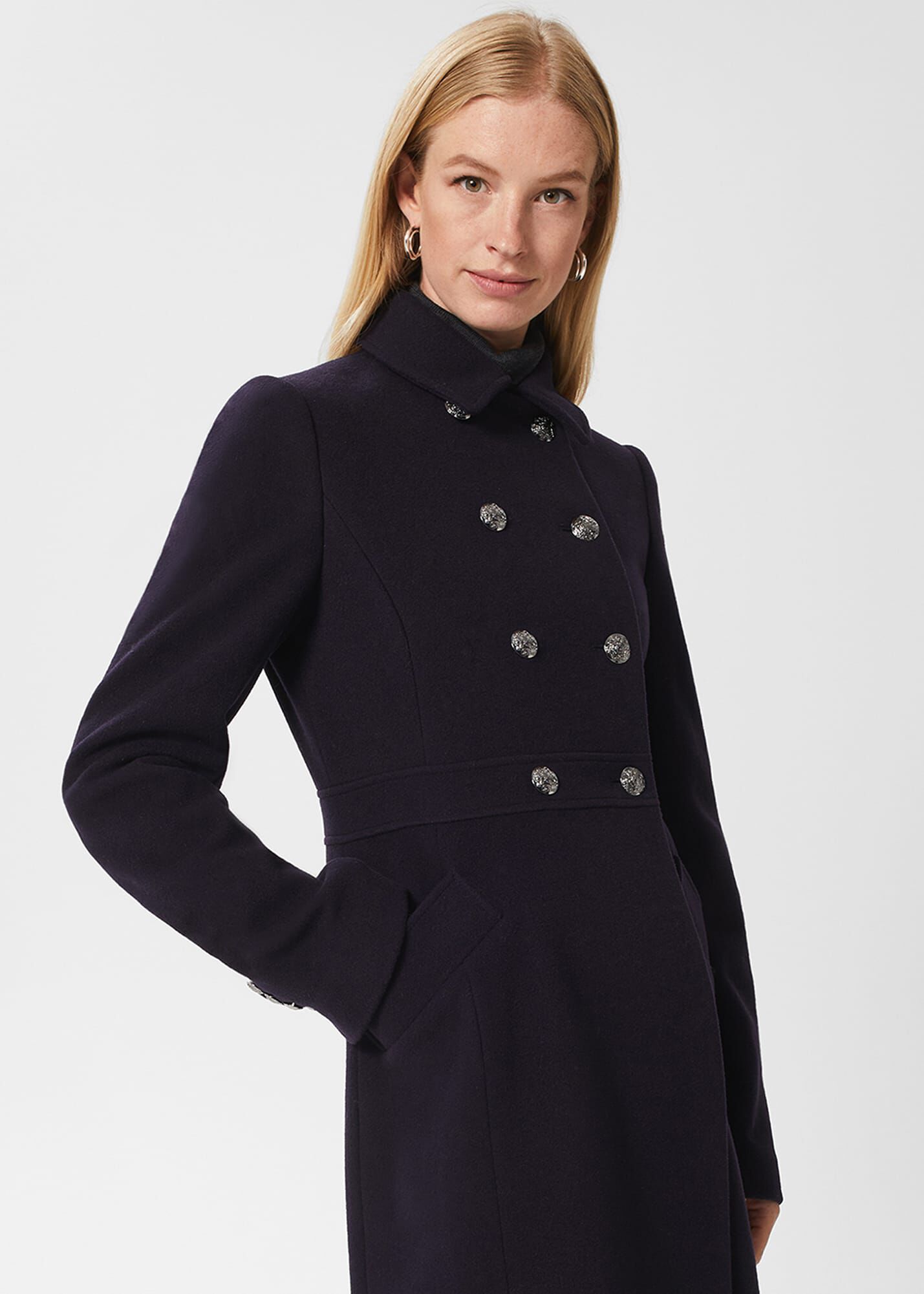 Hobbs carron hotsell coat navy