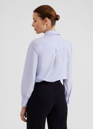 Laurie Shirt, Blue Ivory, hi-res